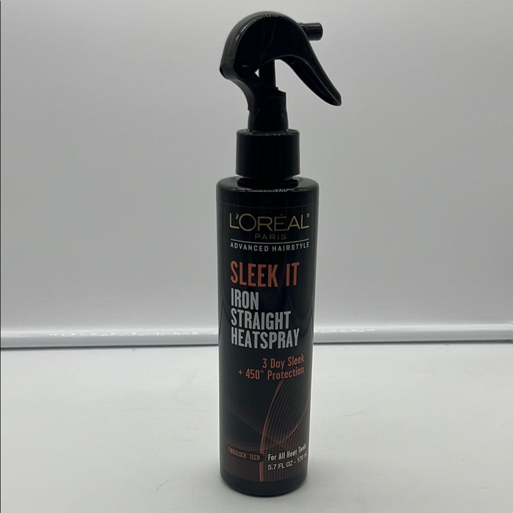 L'Oreal Paris Sleek It Iron Straight Heatspray, 1 Bottle - 5.7 fl oz, New